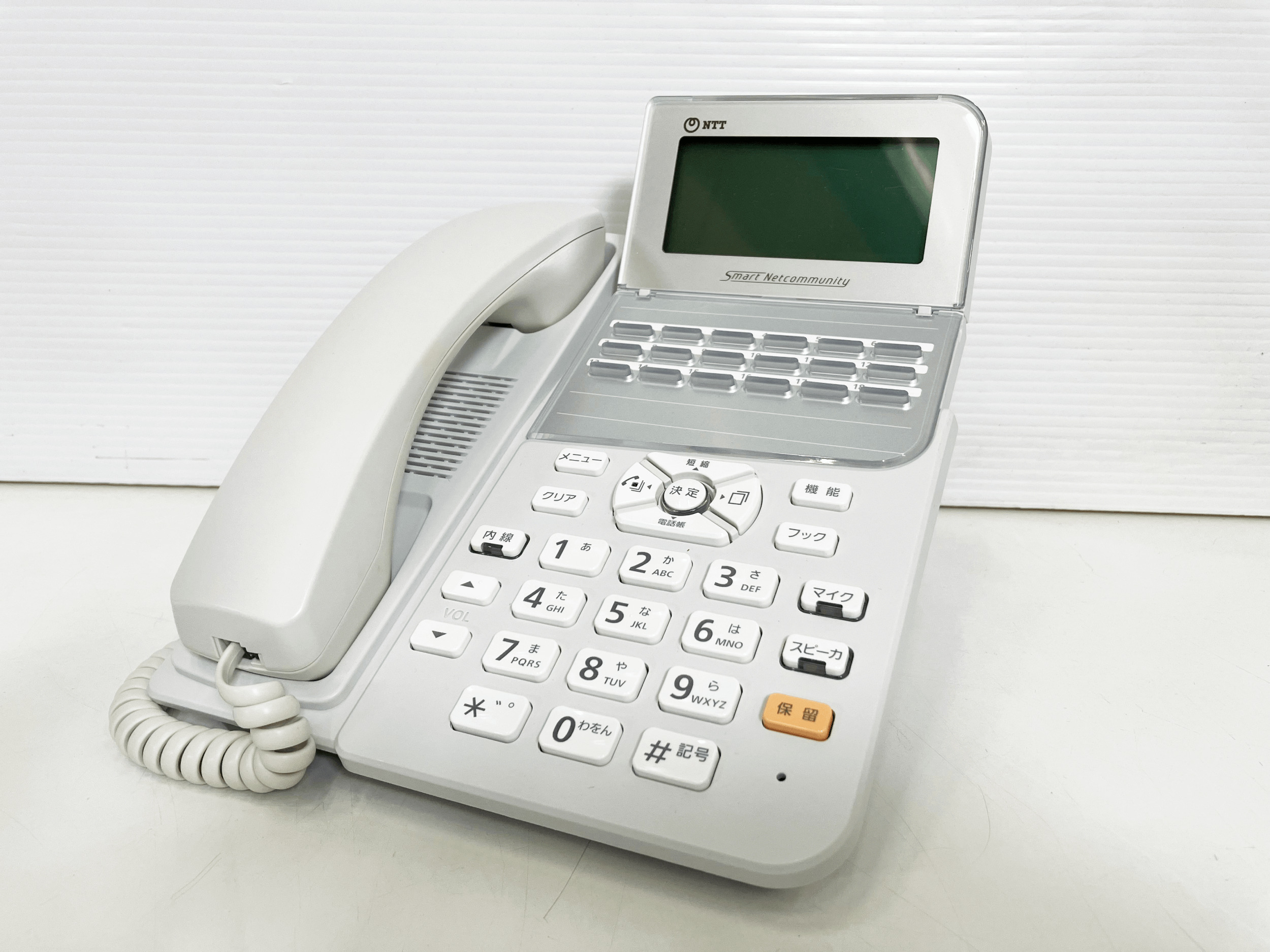ZX-(18)STEL-(1)(W)　NTT製電話機　　ZX-｢18｣キｰ標準スター電話機-｢1｣｢W｣