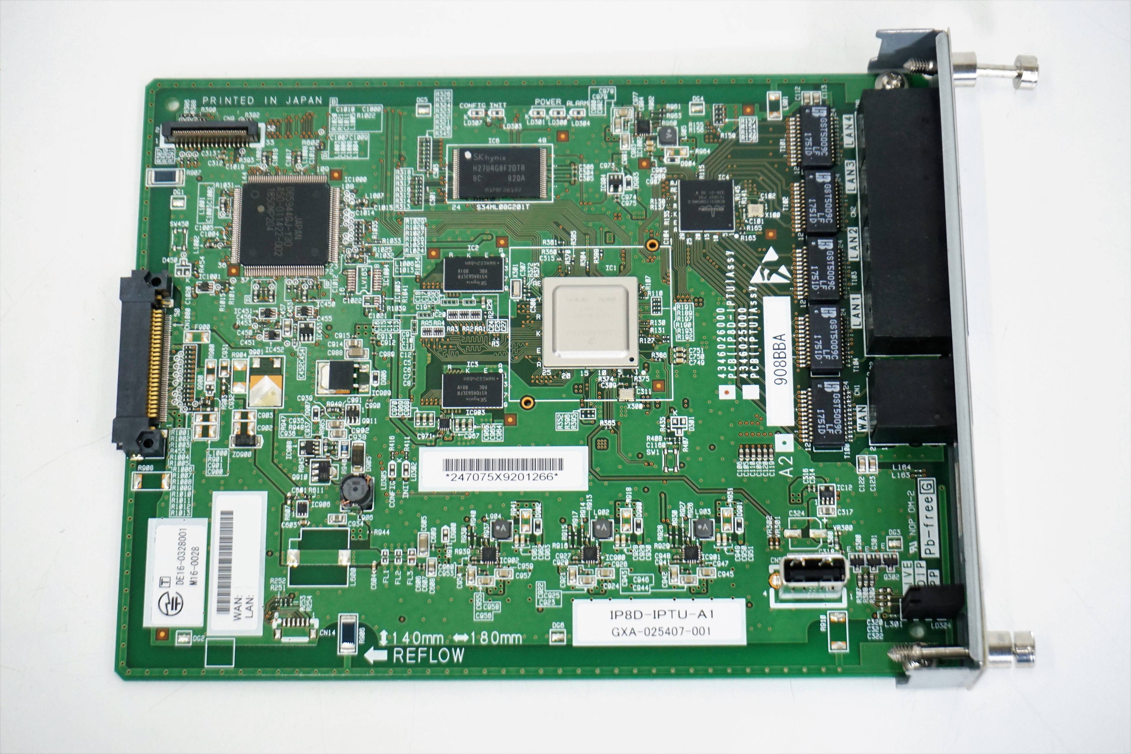 IP8D-IPTU-A1 NEC製 基板 AspireWX 4ch IP局線ユニット (アスパイア