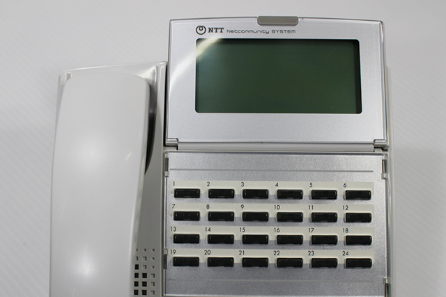 NX-(24)APFSTEL-(1)(W) NTT製 電話機 NX-「24」キーアナログ停電スター