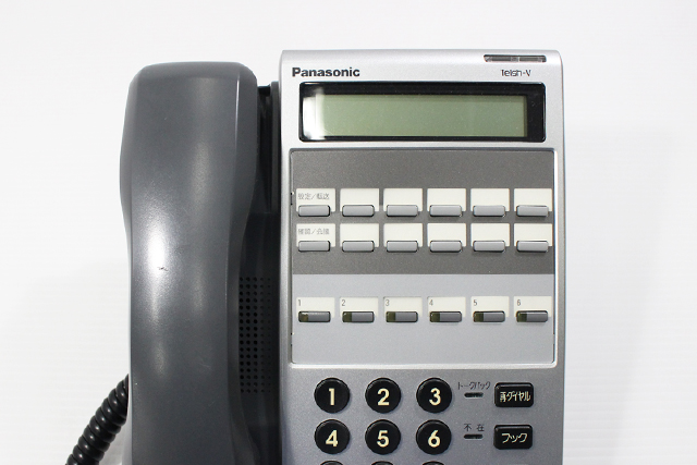 VB-E211N-KS Panasonic製 6ボタン数字標準電話機 Acsol(アクソル)-ビジフォン舗