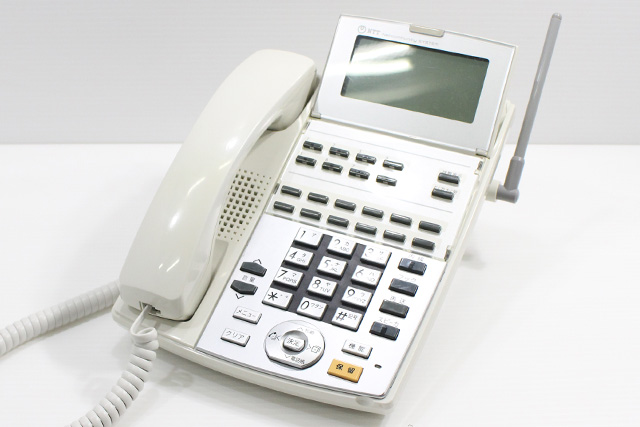NX-DCL-PSKT-(1)(W)　NTT製 卓上コードレス電話機 αNX(アルファエヌエックス)
