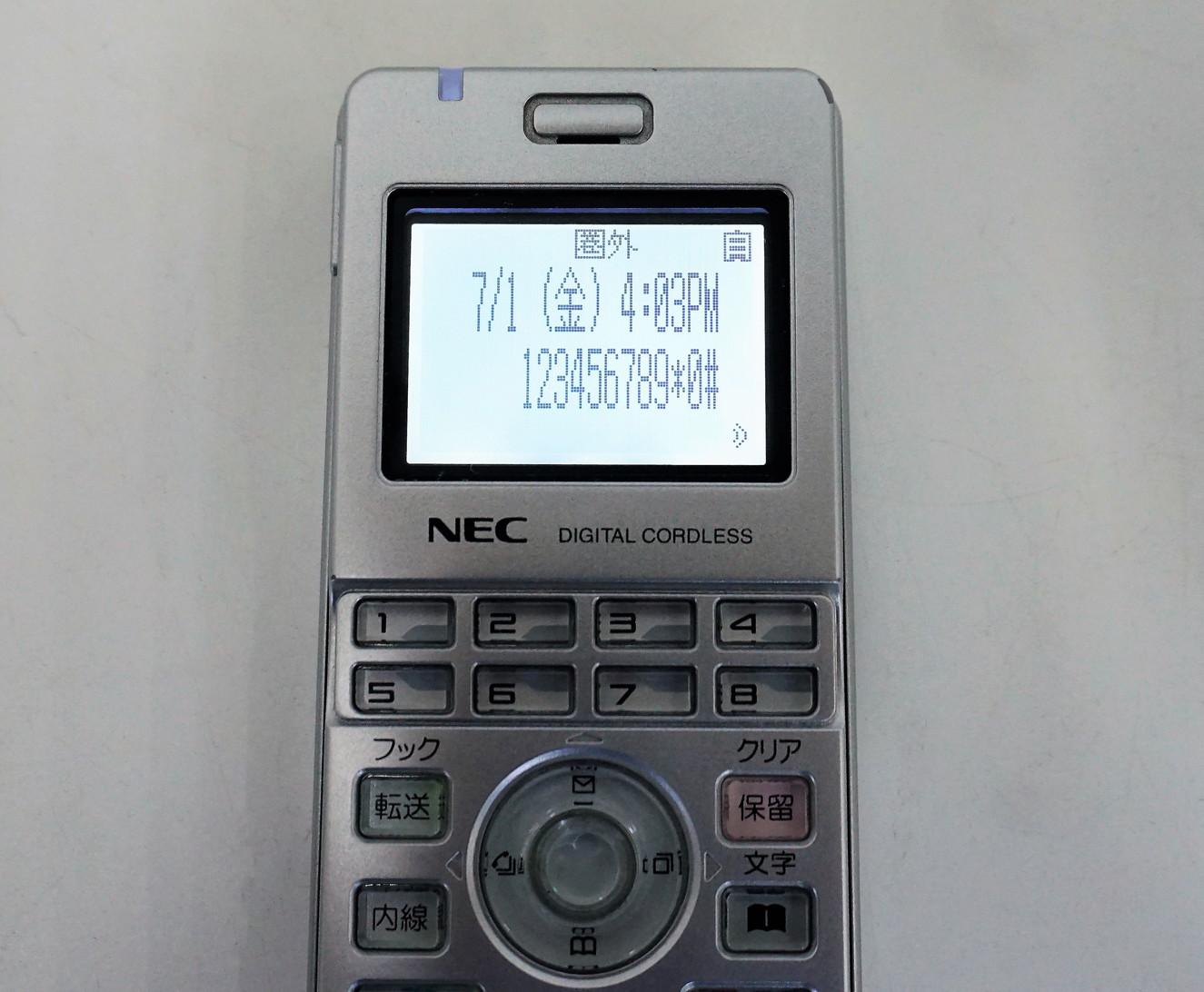 IP8D-8PS-3 NEC製 AspireX　AspireWX　マルチゾーンデジタルコードレス電話機
