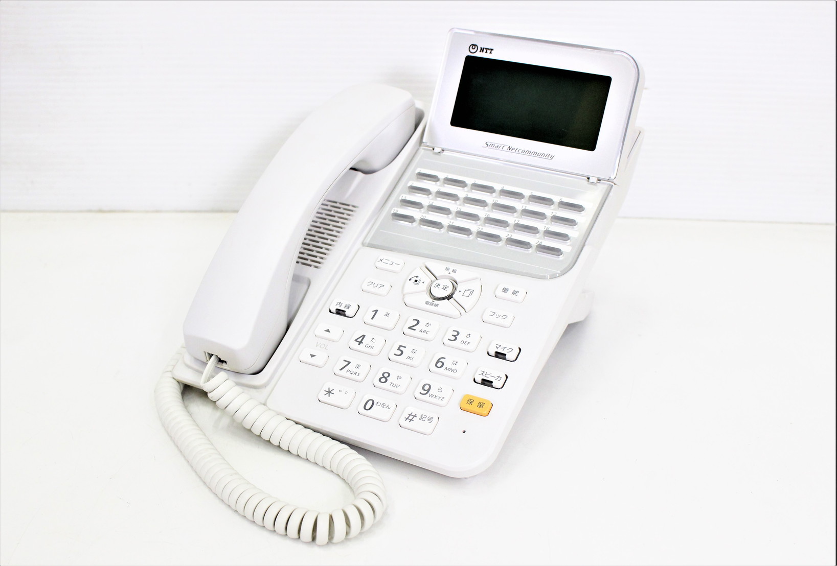 ZX-(24)STEL-(1)(W)　NTT製電話機　　ZX-｢24｣キｰ標準スター電話機-｢1｣｢W｣