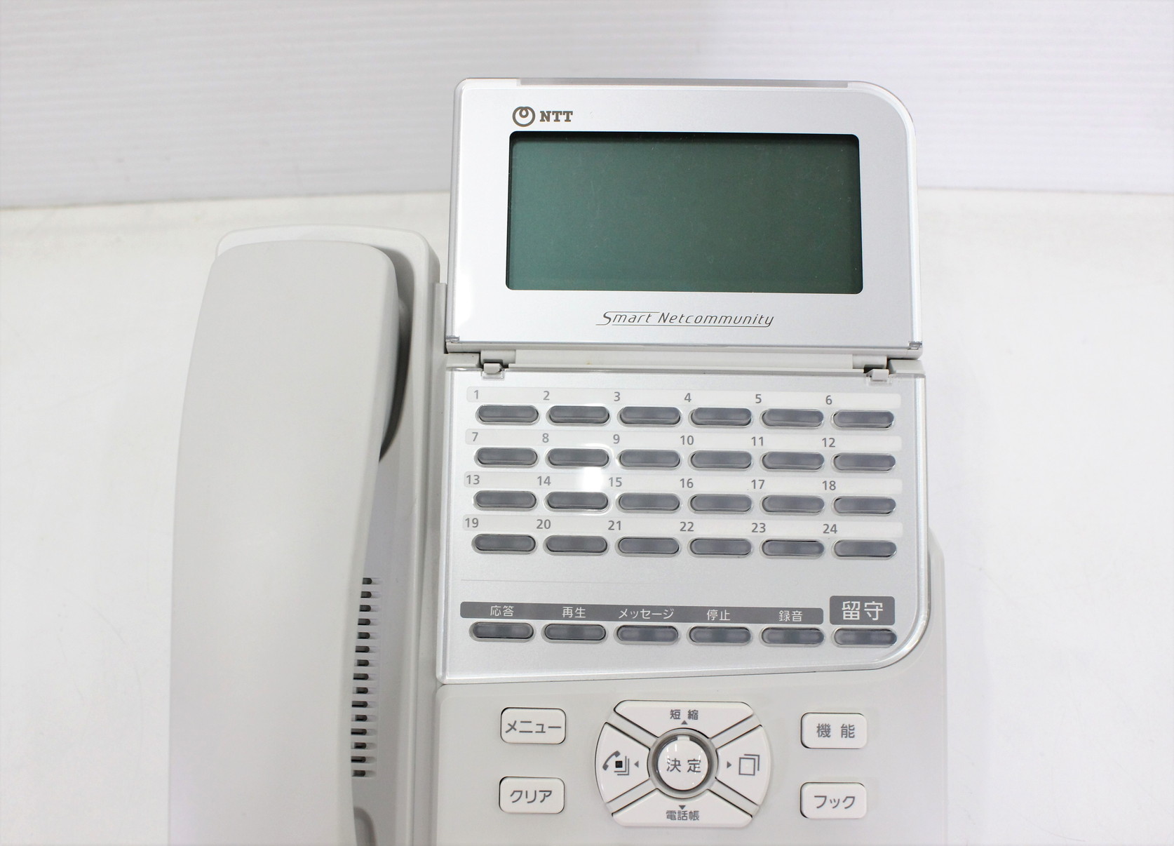 ZX-(24)RECSTEL-(1)(W)　αZX　ZX-｢24｣キｰ標準スター録音電話機-｢1｣｢W｣