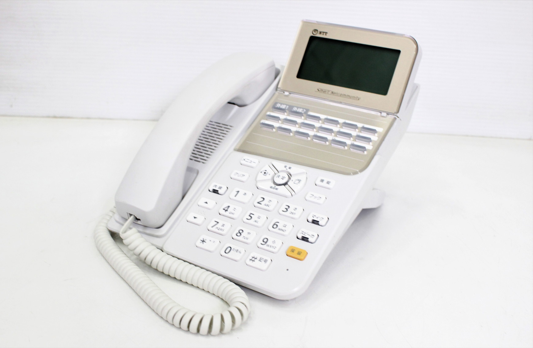 ZX-(18)STEL-(H1)(W)　NTT製電話機　　ZX-｢18｣キｰ標準スター電話機-｢H1｣｢W｣
