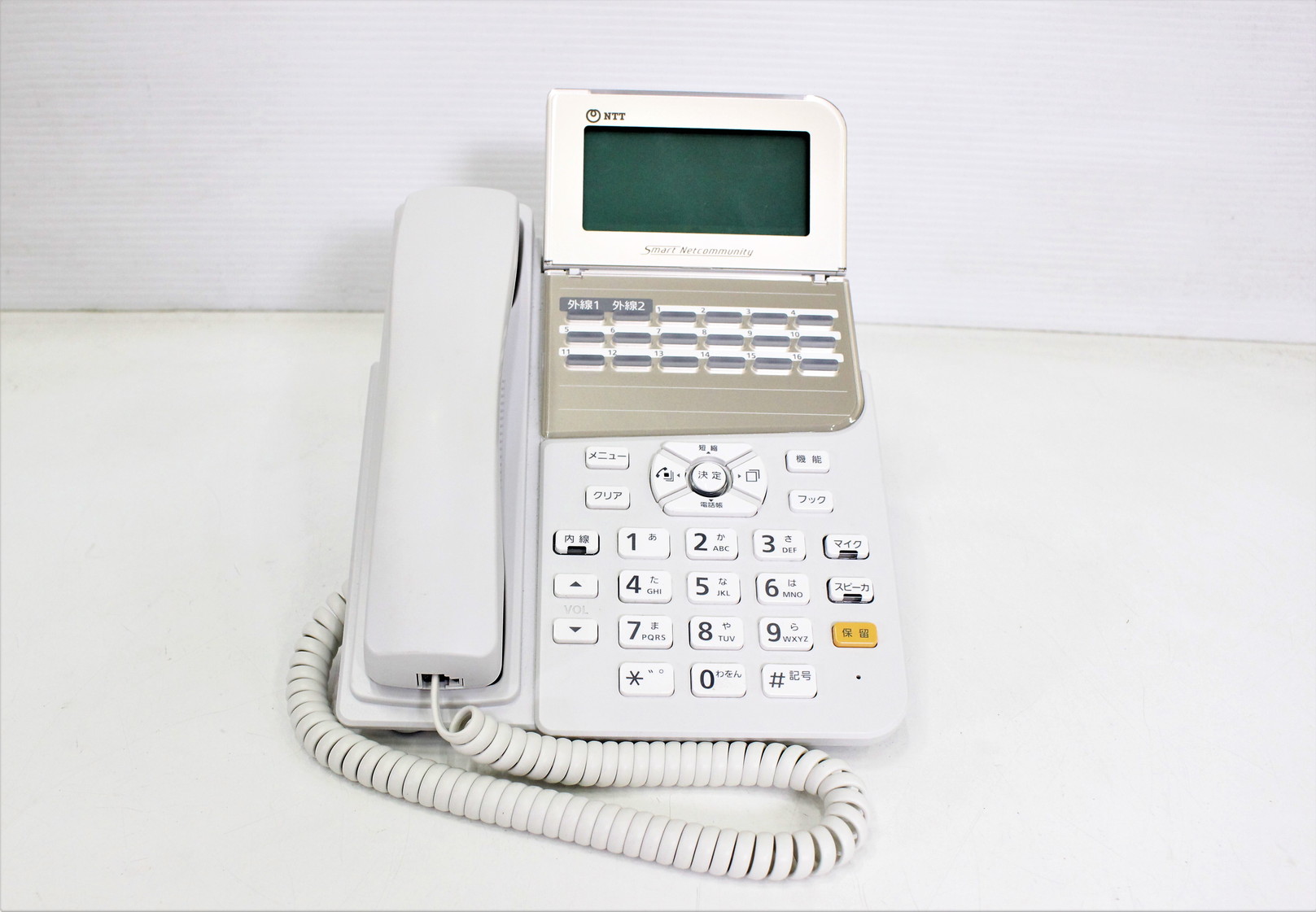 ZX-(18)STEL-(H1)(W) NTT製電話機 ZX-｢18｣キｰ標準スター電話機-｢H1｣｢W｣-ビジフォン舗