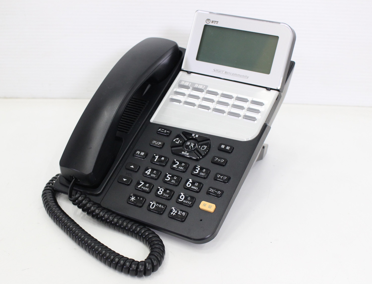 ZX-(18)STEL-(H1)(K)　NTT製　電話機　　ZX-｢18｣キｰ標準スター電話機-｢H1｣｢K｣