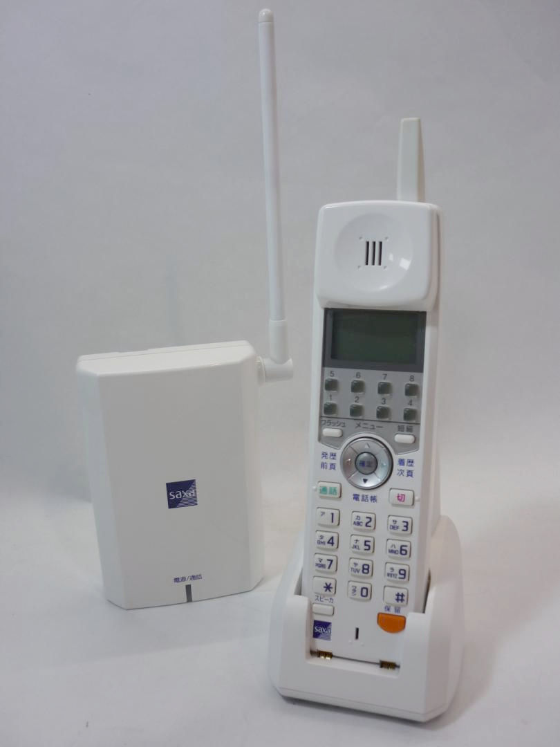 WS605(W) saxa/サクサ製Bluetoothコードレス電話機 Agrea(アグレア)-ビジフォン舗