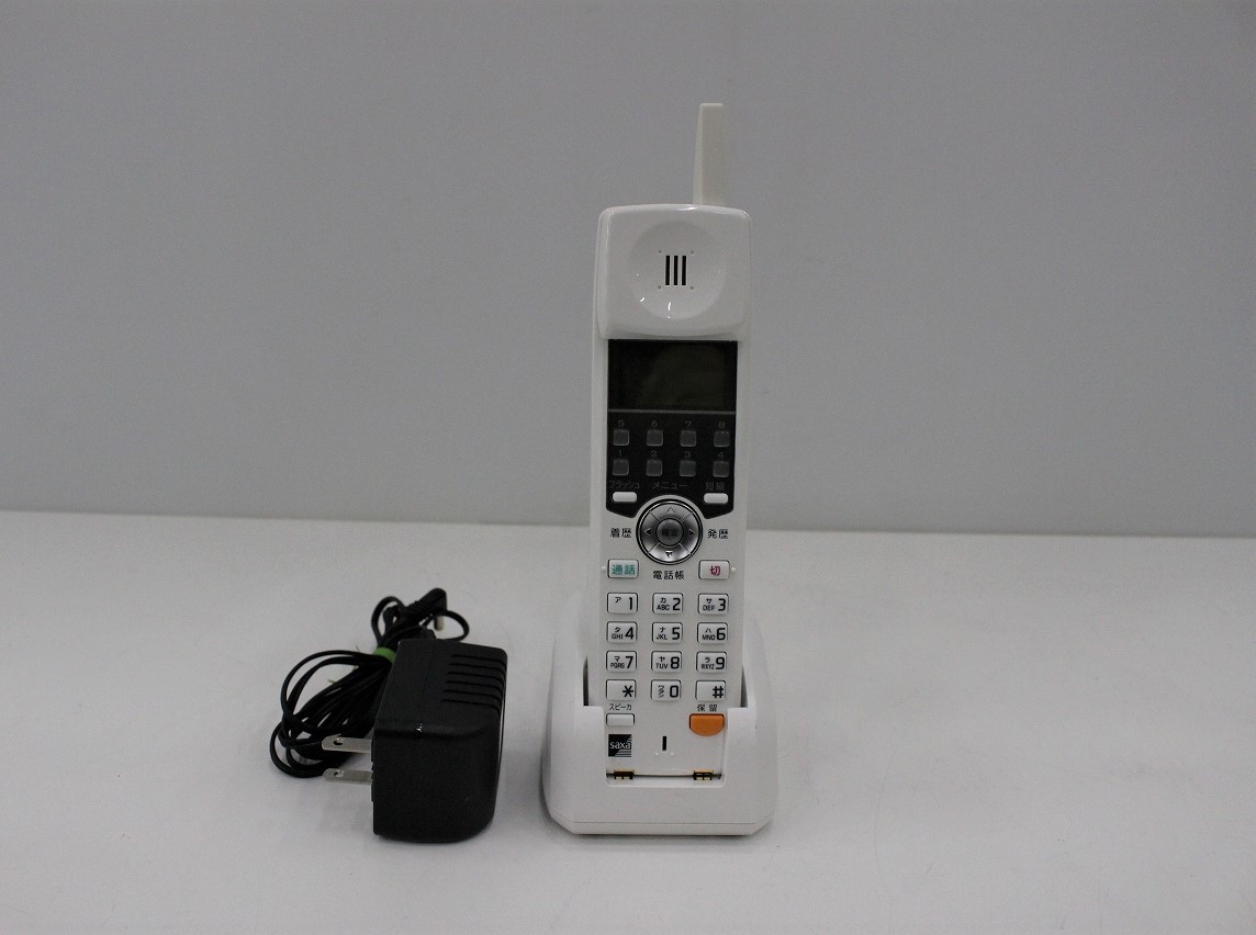 買い物 ブログ ΩYG 183 保証有 SAXA サクサ プラティア PLATIA PT1000用 コードレス電話機 WS700(K) 2台セッ  ビジネスフォン