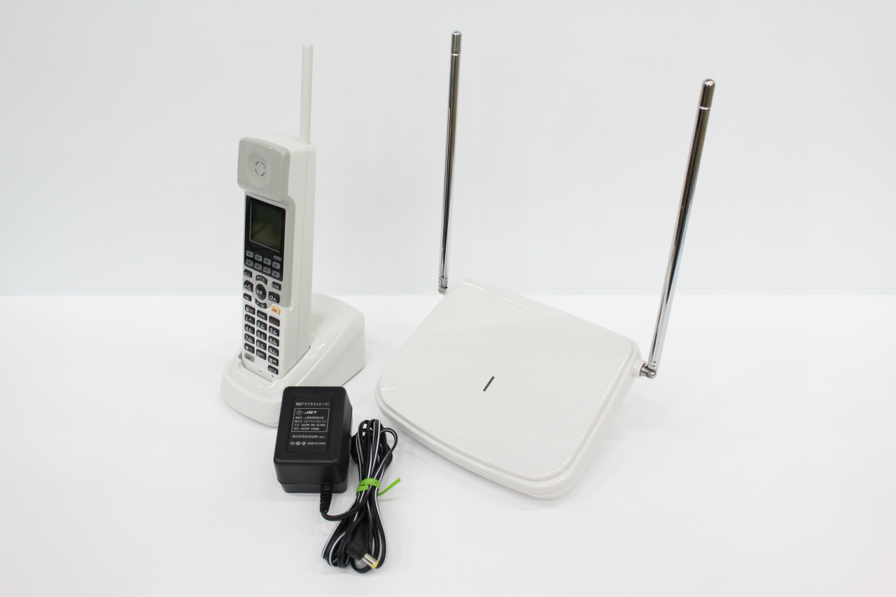 NX-ACL-SET-(1)(W)　NTT製 コードレス電話機 αNX(アルファエヌエックス)