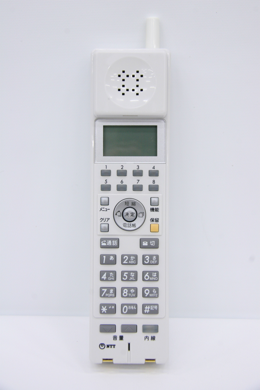 NX-(24)CCLSTEL-(1)(W) NTT製 コードレス電話機 αNX(アルファエヌ