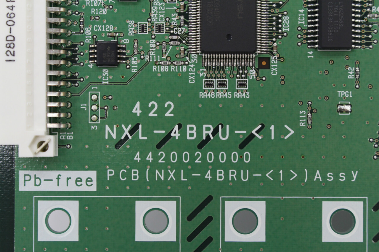 NTT製基板 NXL-4BRU-(1) NXL-4chブロードバンドルータユニット-「1 