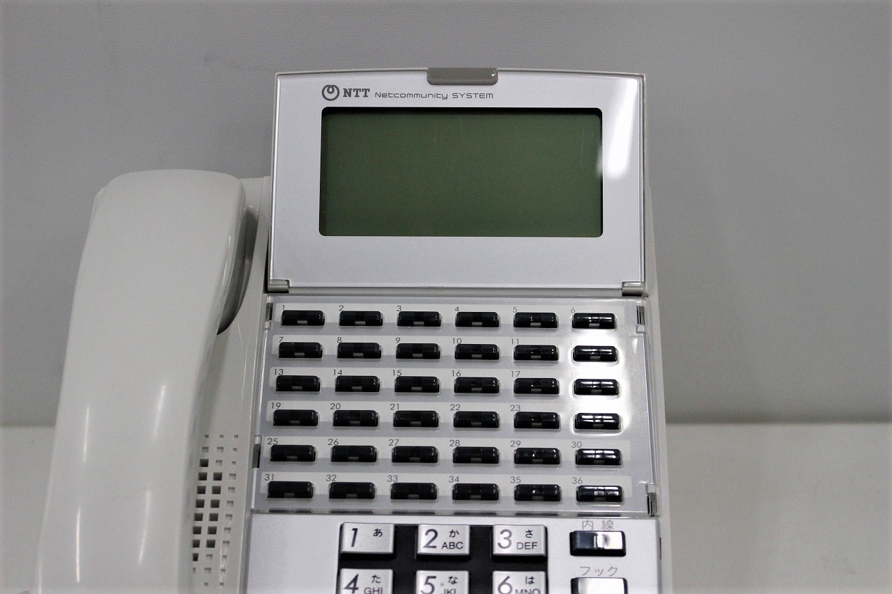 NX-(36)BTEL-(1)(W)　NTT製　電話機　NX-「36」キー標準バス電話機-「1」「W」　αNX(アルファエヌエック