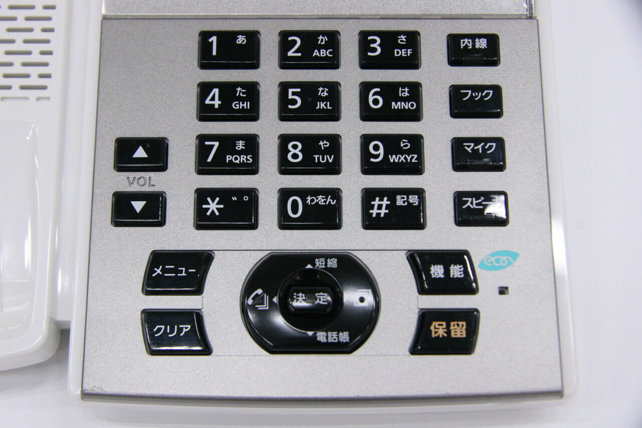 NX2-(18)STEL-(1)(W)　NTT製電話機　　NX2-｢18｣キｰ標準スター電話機-｢1｣｢W｣