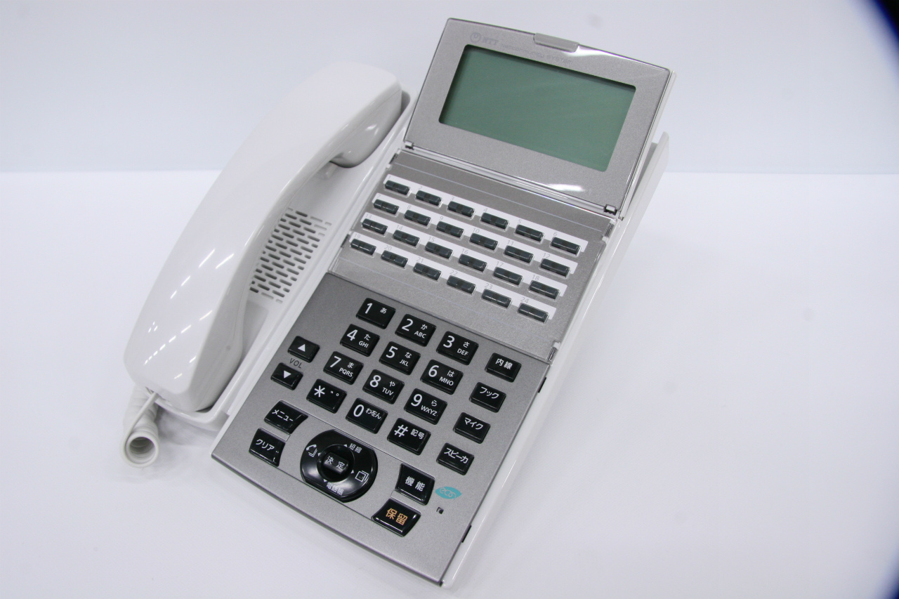 NX2-(24)STEL-(1)(W)　NTT製電話機　　NX2-｢24｣キｰ標準スター電話機-｢1｣｢W｣