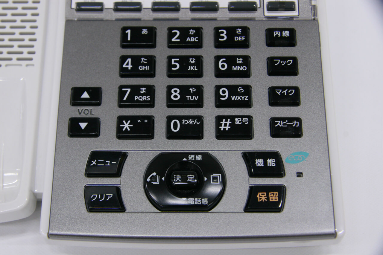 NTT製録音電話機 NX2-(24)RECSTEL-(1)(W) NX2-｢24｣キｰ録音スター電話機 