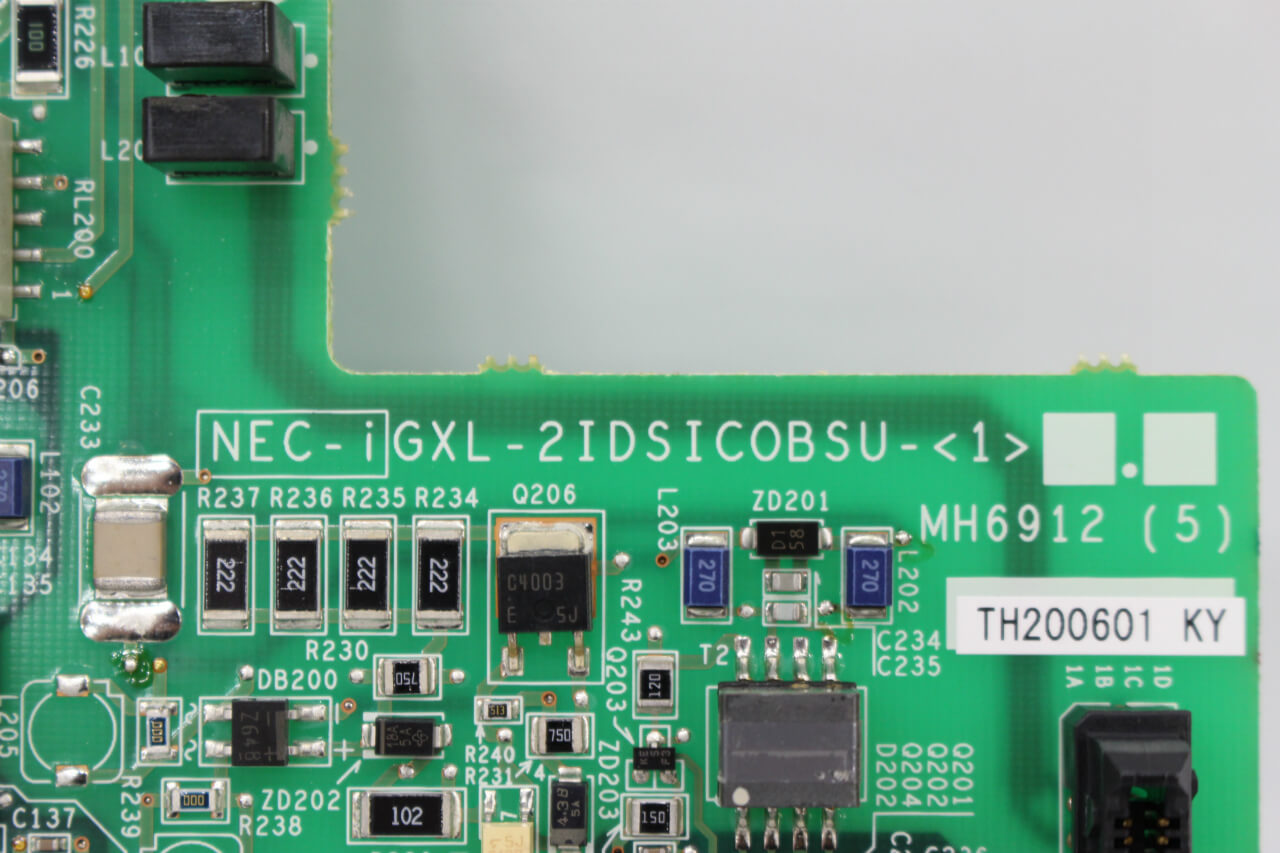 GXL-2IDSICOBSU-(1)NTT製基板 GXL-2DSU内蔵ISDN基本外線サブユニット