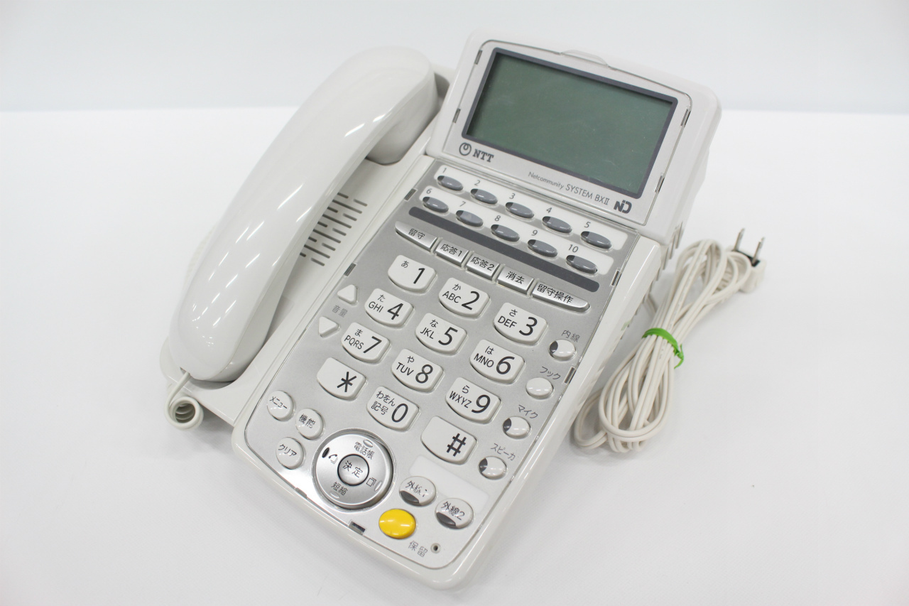 NTT製 主装置内蔵電話機 BX2(ビーエックスツー) BX2-IRM-(1)(W)